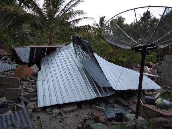 NHomoless becasue of the earthquake