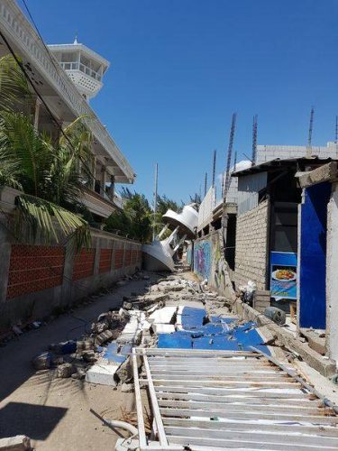 Gili islands earthquake